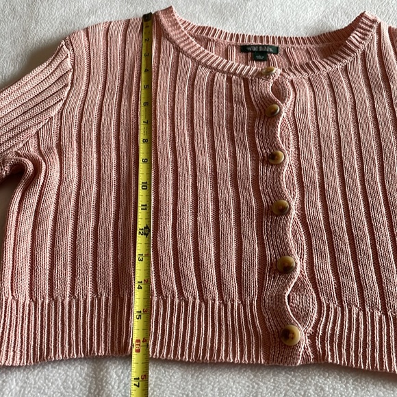 Button front ribbed cardigan - Picture 2 of 5